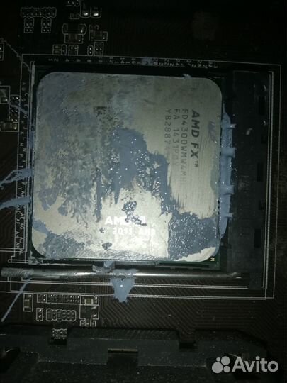 Продам cpu с материнской платой