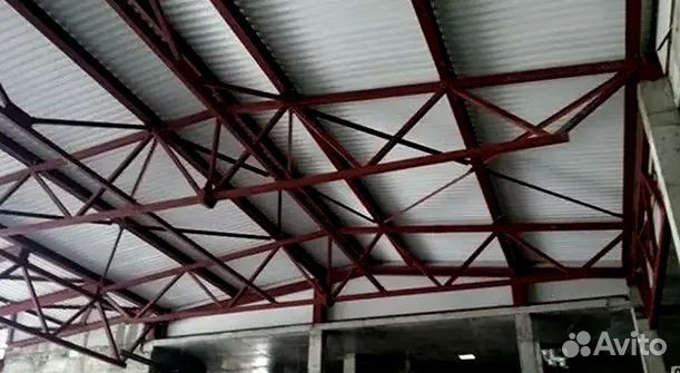 Ферма металлическая для навесов