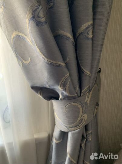 Комплект шторы + покрывало