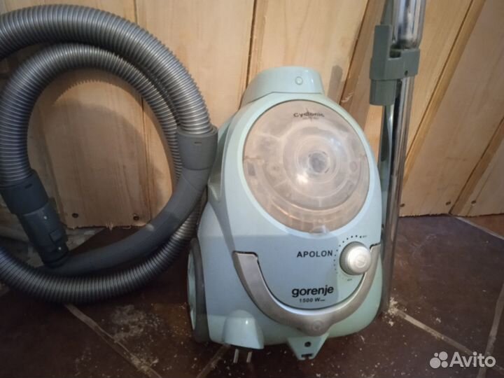 Пылесос Gorenje-1500w, колба, идеал, комплект
