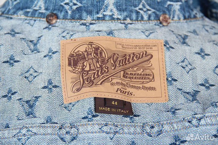 Louis Vuitton Monogram джинсовка