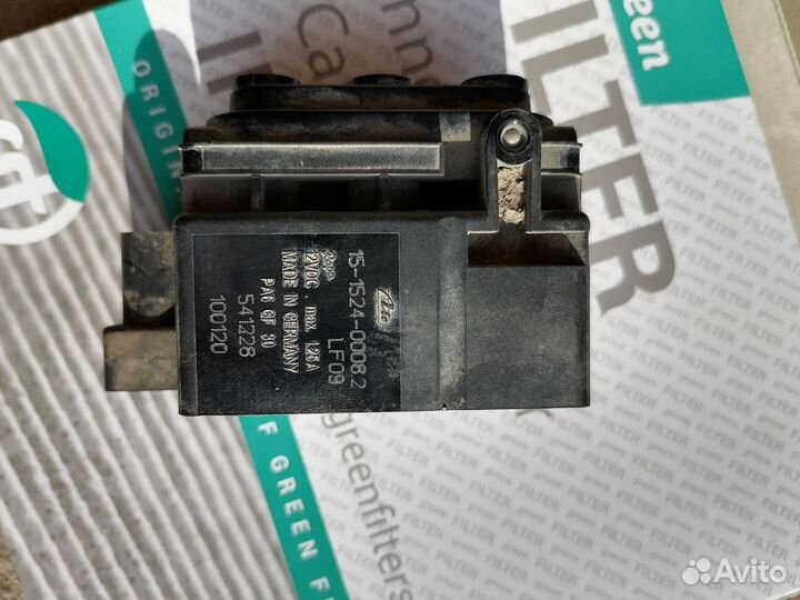 Блок управления пневмоподвеской touareg