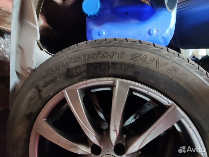 Колеса 215 60 r17 летние