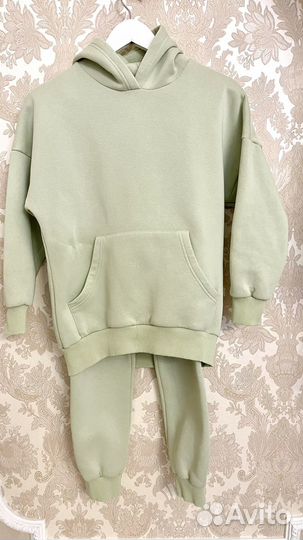 Комплект худи+ штаны утепленный 146 см