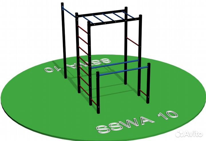 Спортивная площадка турник брусья рукоход