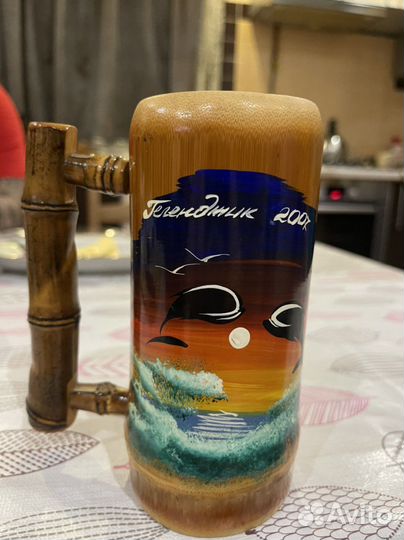 Кружка из бамбука