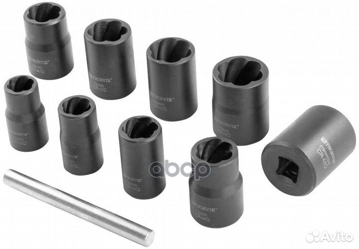 Отвертка шлицевая bess3810 thorvik