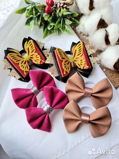 Резинки/заколки для волос набор