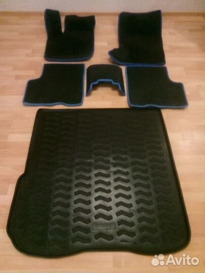 Коврики на рено Аркана, в салон и багажник