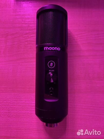 Студийный конденсаторный usb микрофон maono