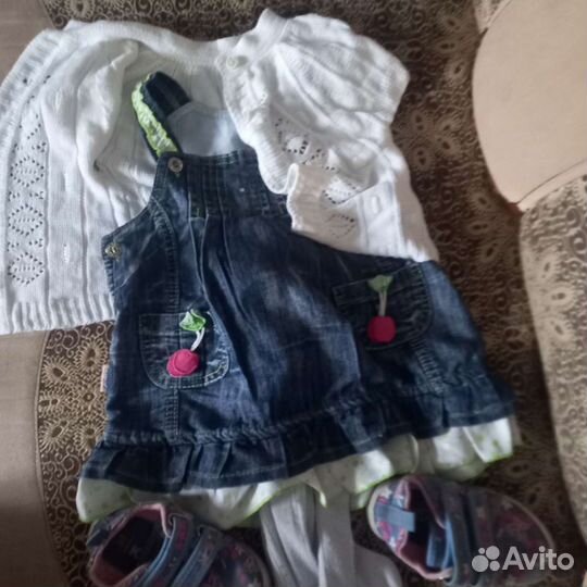 Джинсовый сарафан