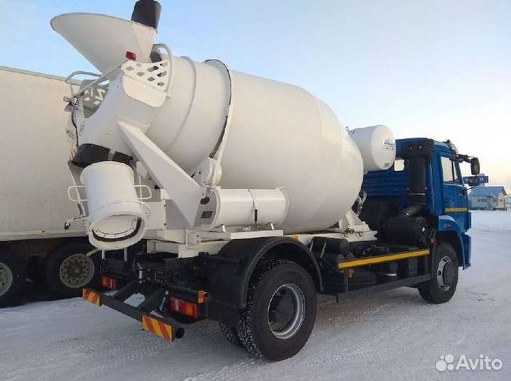 Установка автобетоносмесителя