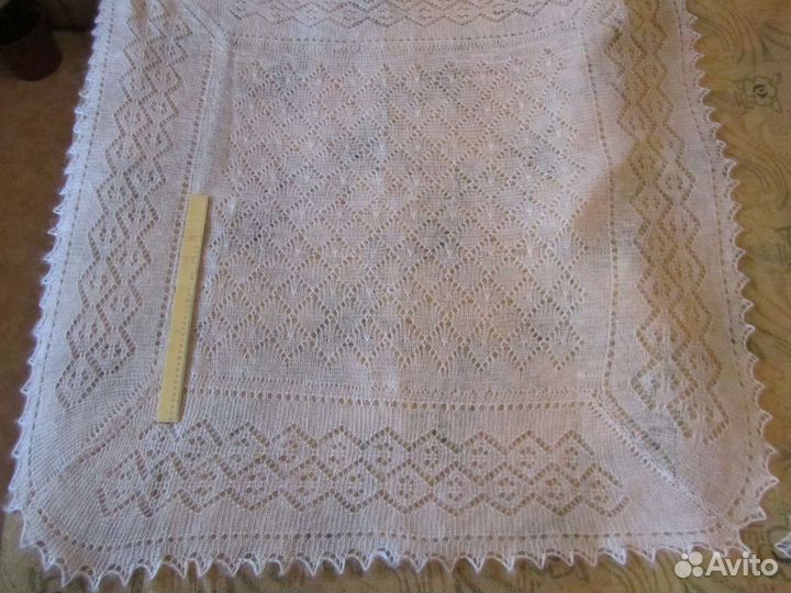 Пуховые паутинки, платки, шали ручной вязки