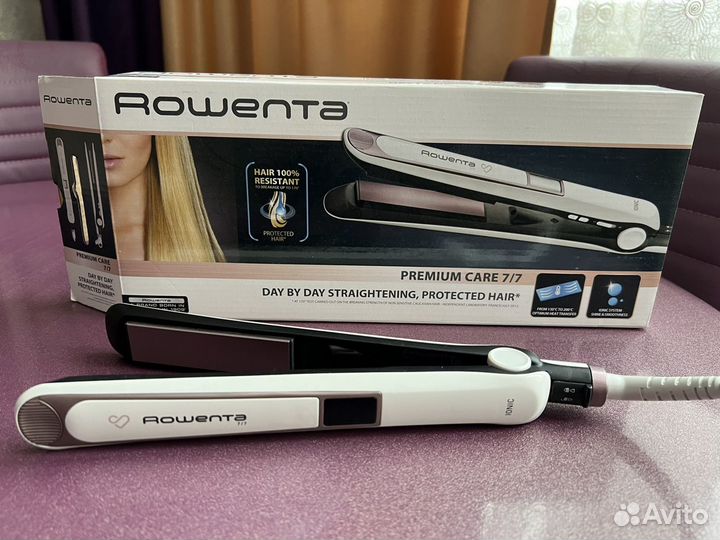 Выпрямитель для волос rowenta premium care 7/7