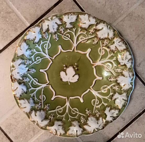 Блюдо тарелка для фруктов Дулево СССР