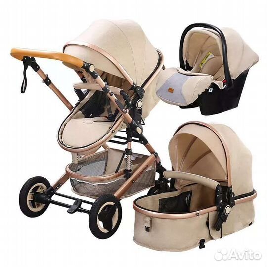 Детские коляски Luxmon, для двойни, прогулочные