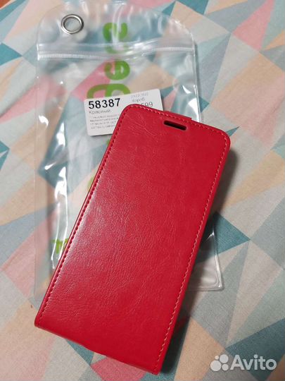 Чехол на телефон Samsung Galaxy A8, красный