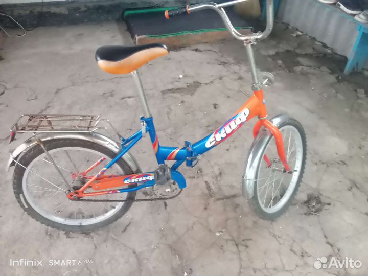 Велосипед скиф