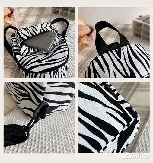 Рюкзак текстильный мини, тканевый