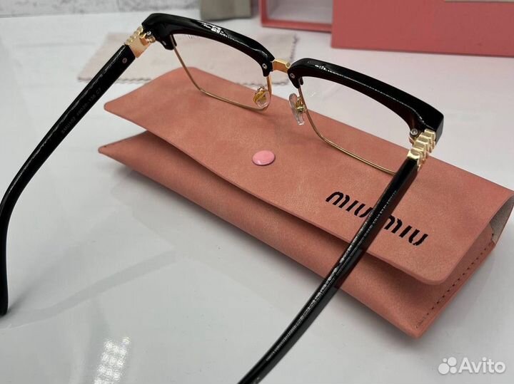 Очки имиджевые женские miu miu