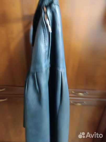 Кожаная юбка натуральная 46 48