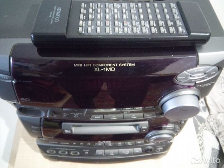 Муз.центрKenwood XL-1MD(аналог rxd-500) с колонкам
