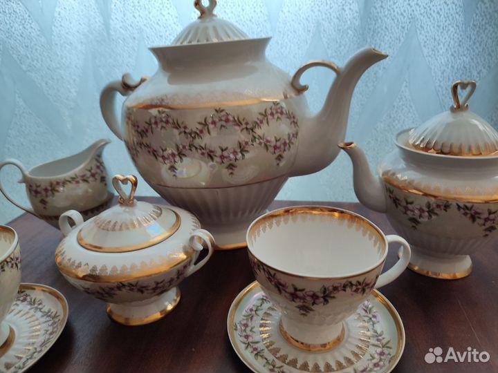 Чайный сервиз СССР фарфор