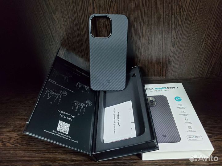 Чехол Pitaka MagEZ Case 2 для iPhone 13 Pro 6.1