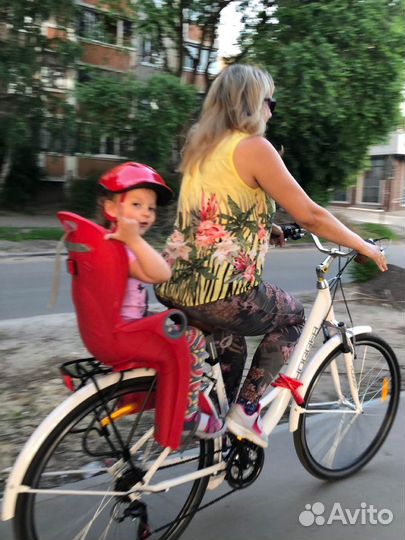 Детское велокресло на багажник