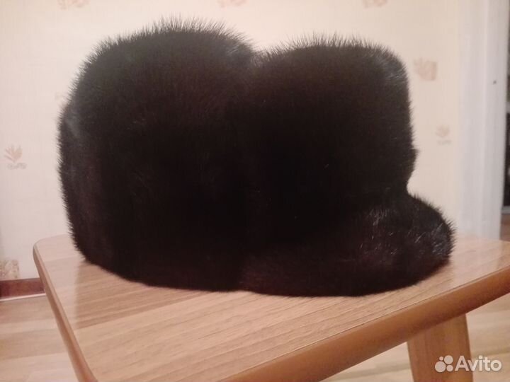 Норковая шапка формовка мужская