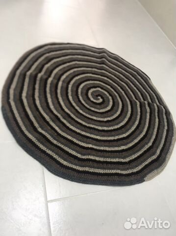 Коврик для ванны, придверной, круглый