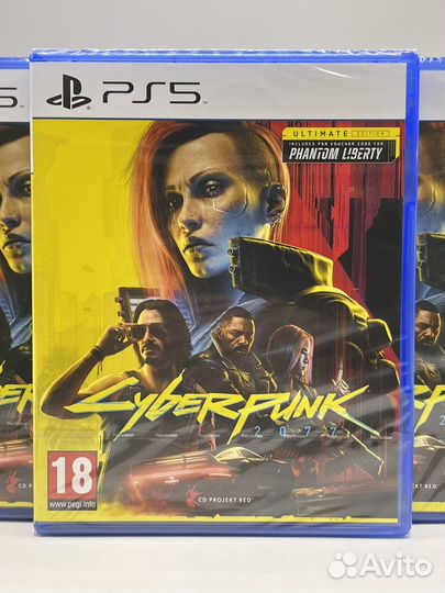 Cyberpunk 2077 Ultimate Edition PS5 Диск