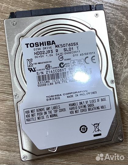 Hdd 500gb 2,5
