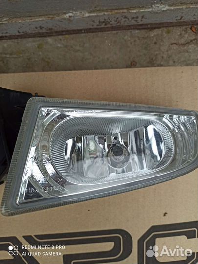 Туманки на Honda civic 4d