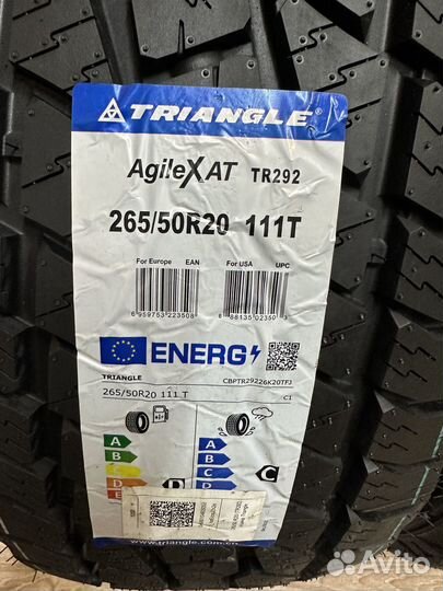 Triangle TR292 265/50 R20 112V