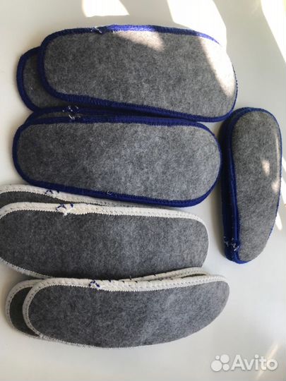 Набор войлока тапки для сауны бани дачи Финляндия