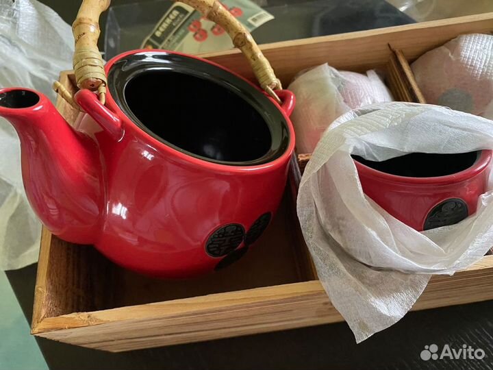 Чайный набор новый фарфор