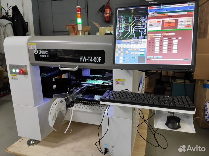 Установщик SMD элементов HW-T4-50F/44F