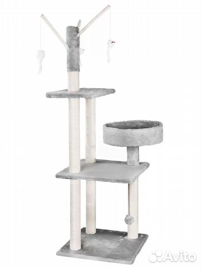 Дом-когтеточка, комплекс для кошек, лежанка, домик