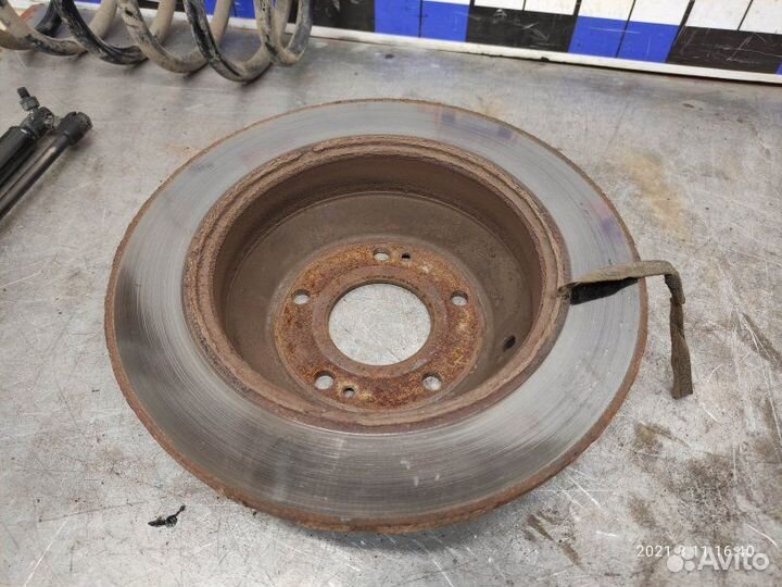 Тормозной диск задний правый Hyundai Santa Fe 2