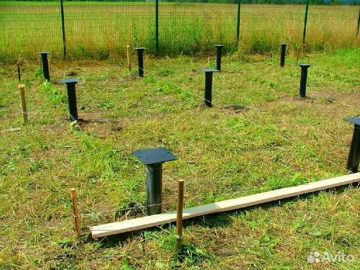 Винтовые сваи от производителя с монтажом под ключ