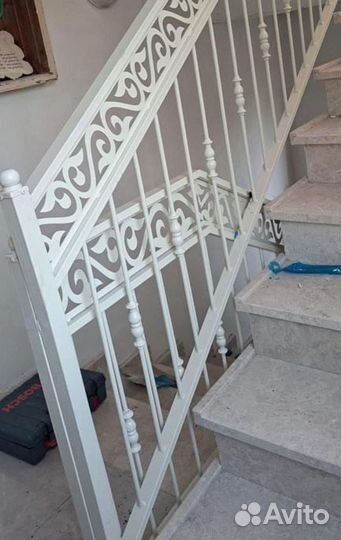 Кованые перила/ навес