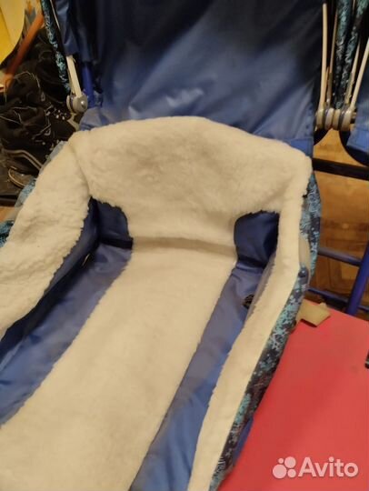 Санки для двойни с колесами