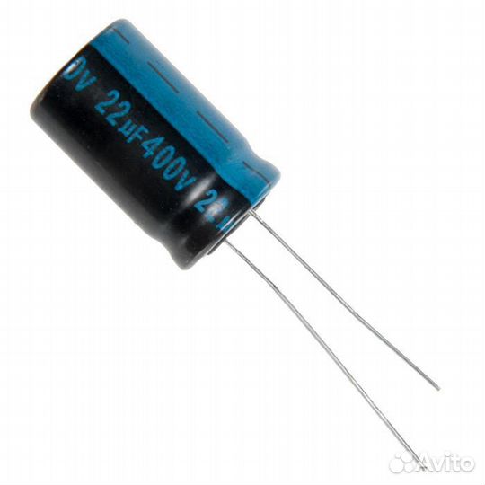 Конденсатор электролитический 22x400 (12.5x20) TK