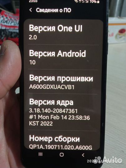 Samsung Galaxy A6, 3/32 ГБ