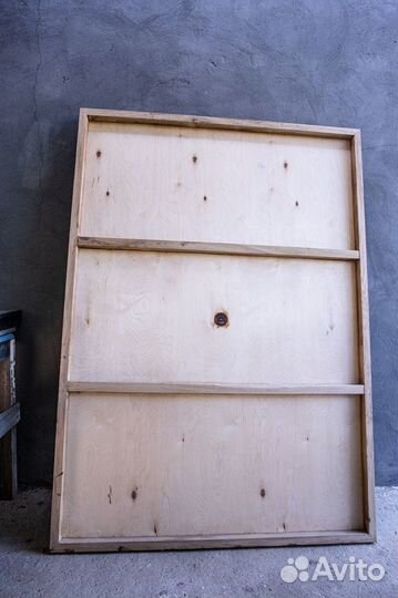 Багетная рама массив дуба, огромная 120-170-4,5см