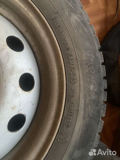 Зимние колеса шипы 175/65 r14 c дисками штамповка