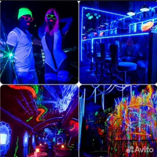 Светодиодный ультрафиолетовый светильник UV9/2 54W