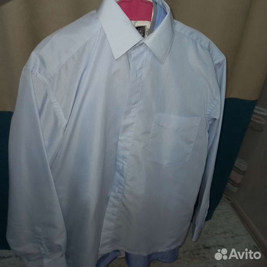 Рубашки мужские 5шт пакетом в одни руки