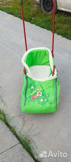 Детские санки коляска